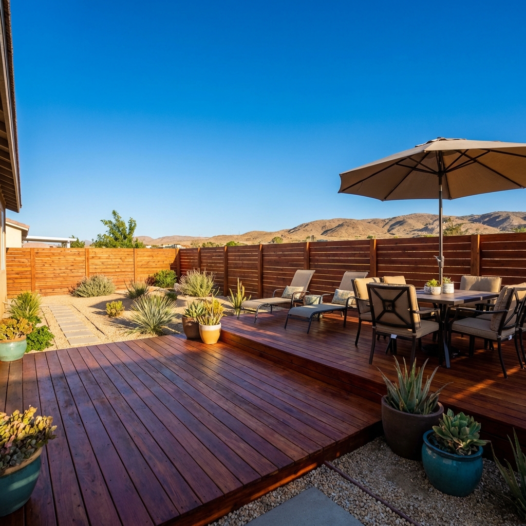Deck Staining Quartz Hill
